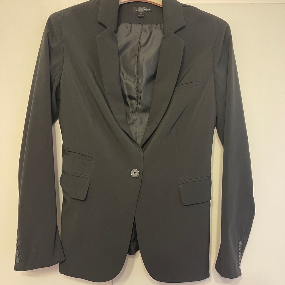 Aqua black Blazer